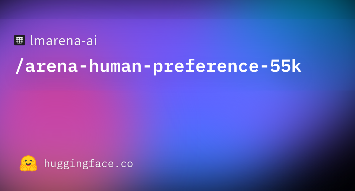 Arena Human Preference (55K)