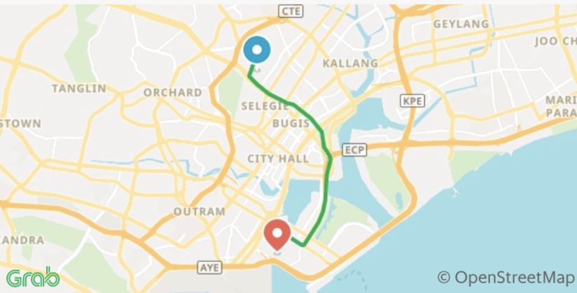 Grab Driving GPS Traces