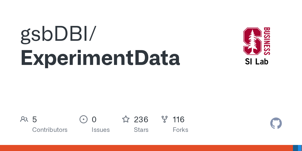 Stanford GSB Experiment Collection