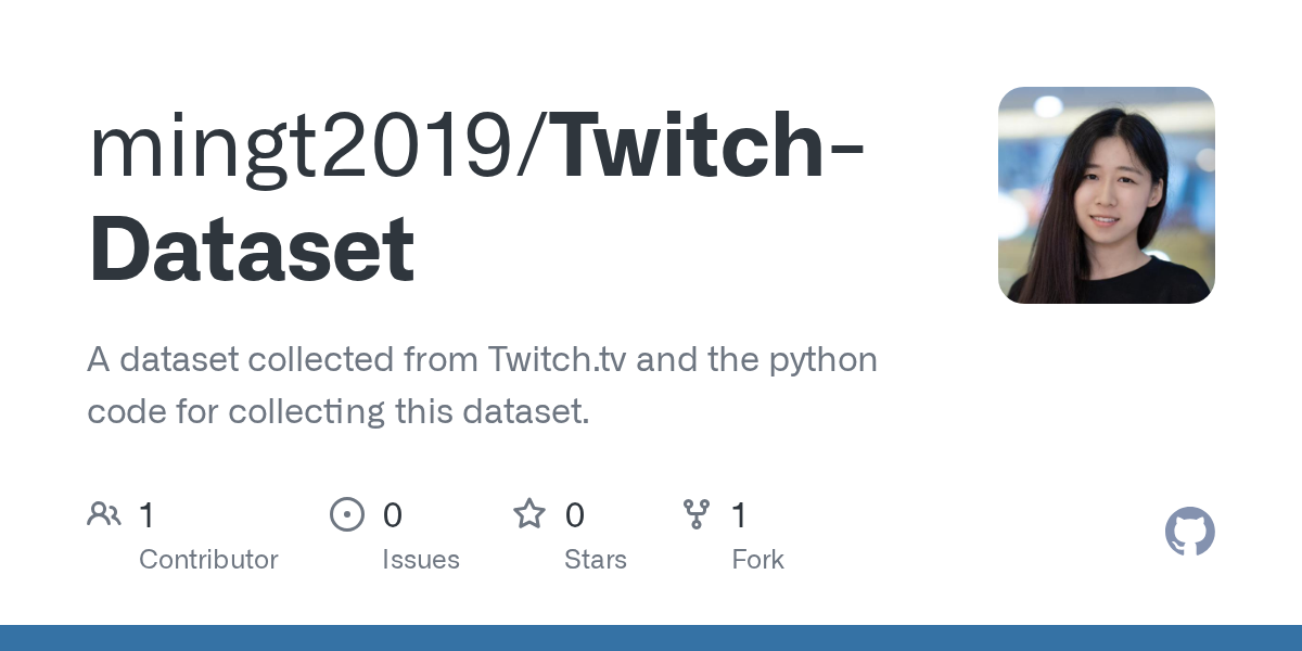 Twitch Streaming Dataset